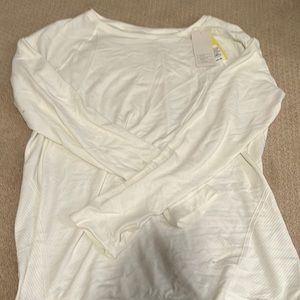 Target Off White Workout Top